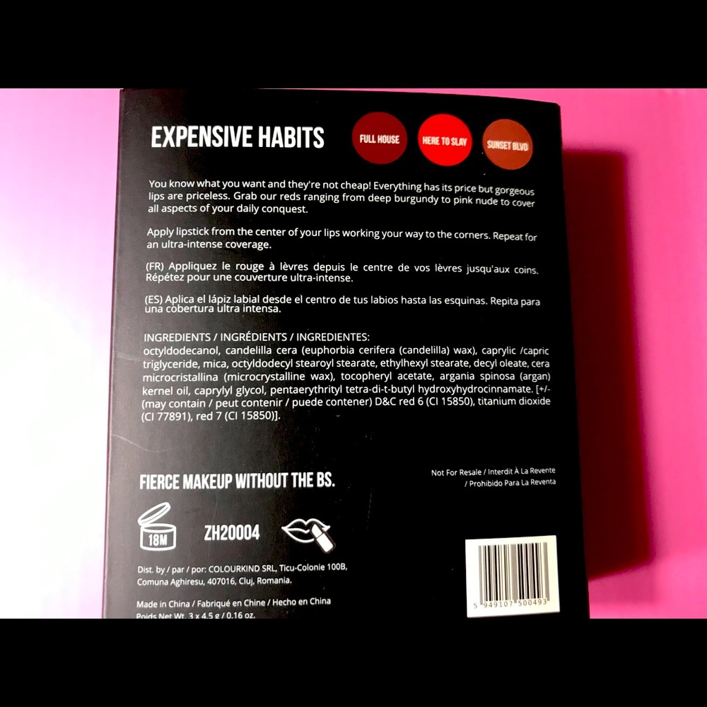 Expansive Habits Lipstick Trio ๐ - Picture 4 of 4